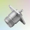 N panel direct solder jack coaxial connector