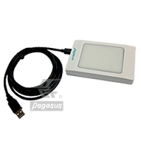 Desktop RFID USB card reader(125KHz EM / 13.56MHz Mifare)
