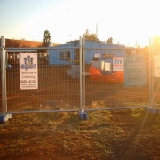 wire mesh fence