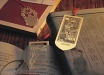 metal card /metal bookmark/Golden  gift s
