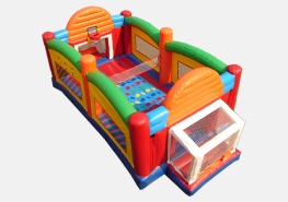 inflatable football sports court