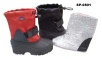 winter boots, bean boots and moon boots