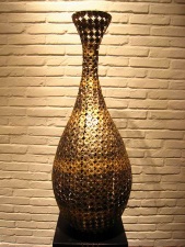 Metal vase