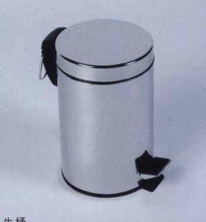 Stainless steel dustbin