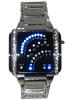 man led watch