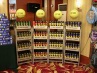 Tennis ball display rack & shelving