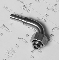 Hydraulic flange, socket weld flange, butt weld flange