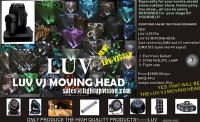 NEW!  LUV-VJ575A  LUV VJMoving head