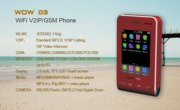 WIFI V2IP and GSM PHONE