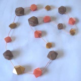 wood necklace
