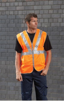 Reflective safety vest