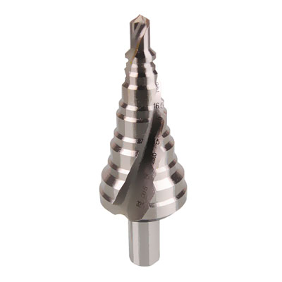 Spiral Flute Step Drill