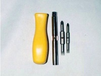 Interchangerable screwdriver
