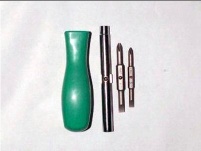 Interchangerable screwdriver