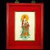 Precious Buddha Picture (Flat Brass with Colors)