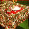 Tablecloth, placemats, napkins, Table Linen