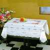 Vinyl Transparent Printed Table Cloth