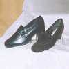 Ladies Suede PU Pump