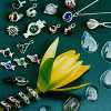 925 Silver Pendants, Rings Set With Semi-Precious Stone