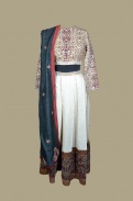 Organic hand embroidered lengha choli
