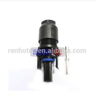 solar pv MC4 plug with minus plus polarity