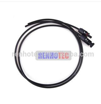 minus plus polarity pv panel cables, mc3 solar wire connector