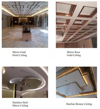 stainless steel ceiling tiles