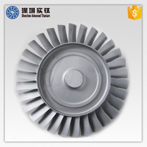 TiAl titanium casting parts impeller for turbocharger
