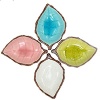 Ice Crackle Leaf Sauce Dish