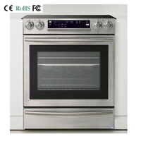 Induction built in ovens range oven built in range