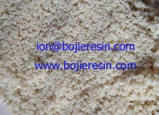 Macroporous nitrate selective strong base anion resin. - 6