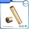 Universal 2600 mah portable 18650 power bank with 100 Lumen LED flashlight backup battery for mobile smart phones