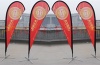 custom beach flag, feather flag,teardrop flag
