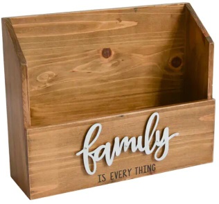 Wooden single wall rack&nbsp;-&nbsp;19S501