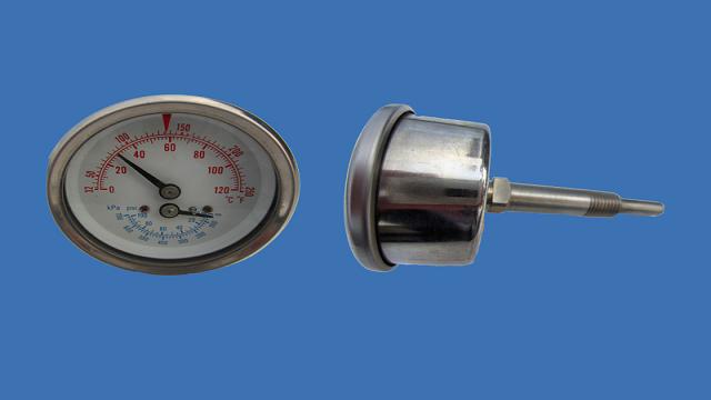 A general purpose, tamper-proof, stainless steel thermometer Bi-metallic sensing element for reliable readings Back connected Stem length from 2.5\