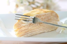 Cointreau Orange Mille Crepe Cake - Cointreau Orange Mil