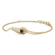 14k Diamond Bracelet - 1004