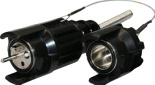 2/4/6/8 channel  (wall-mounted) military connector for tactical fiber optic cable