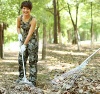 adjustable metal leaf rake