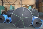 China plant heat/super heat resistance conveyor belt,Nylon/EP polyester fabric belt conveyor for powdery material,cement,alum