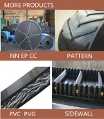 Factory Direct Sales Acid&Alika Resistance Vertical Conveyor Belt price for Chemical Industry/Fertilizer Plant/Paper Mill