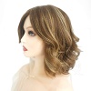 A14 brown with highlight 8-14 human hair wig jewish wig - WA21001-a14