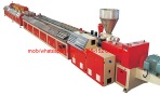 pvc window and door profile extrusion line - 2016070901