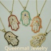fatima hand jewelry hamsa necklace