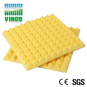 Good price studio room high density pyramid acoustic foam wall decoration for recording meeting room - v-140