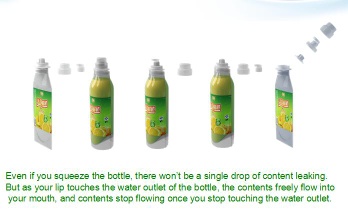 folding plastic bottle