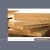 Plain particle board for decoration