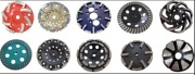 metal diamond grinding disc for concrete floor