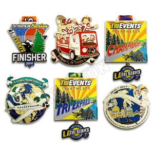 Hgh Quality Custom Medals Low Price Metal Medals Sports Medals - wan001