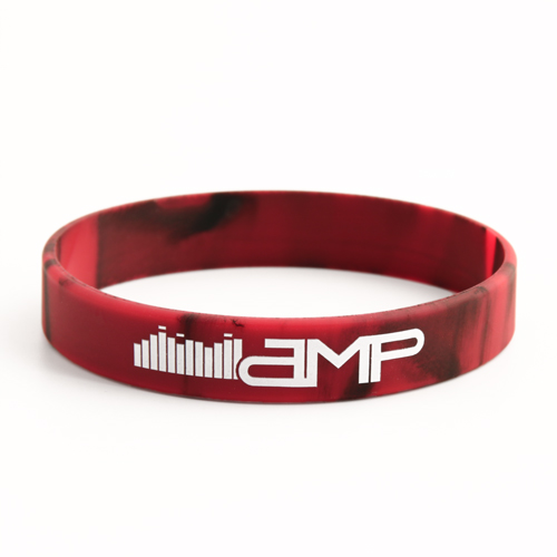 AMP school wristbands, length is 8